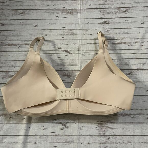 Soma Womens Vanishing 360 Seamless Bra Size 36C Wireless Adjustable Straps Beige - Picture 6 of 7
